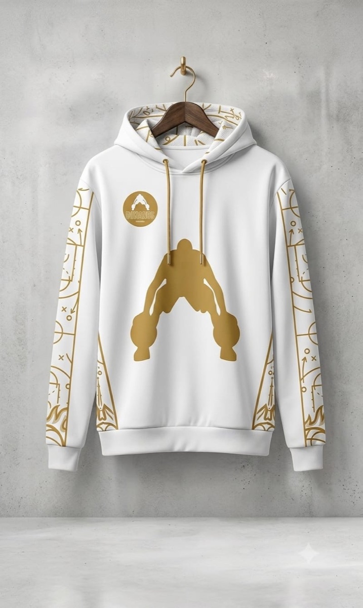 Hoodie Dukanor Blanco